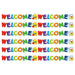 Welcome Extra Wide Deco Trim®, 37 Feet Per Pack, 6 Packs - A1 School Supplies