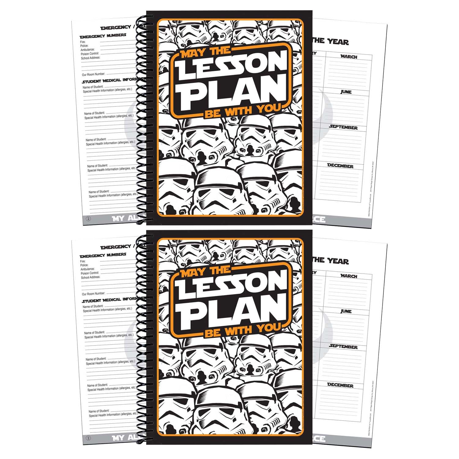 Star Wars™ Super Troopers Lesson Plan Book, Pack of 2