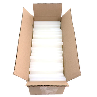 Full Size 4" Clear Hot Glue Stick, 5 lb Box - A1 School Supplies