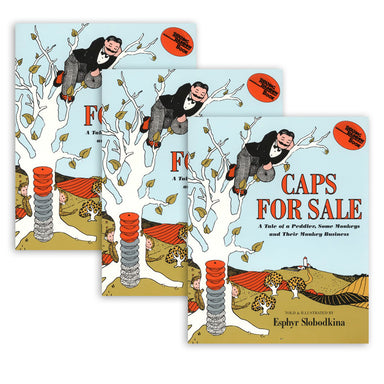 Caps for Sale Book, Pack of 3 - A1 School Supplies