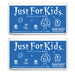 Jumbo Just for Kids Stamp Pad, Blue, Pack of 2 - A1 School Supplies