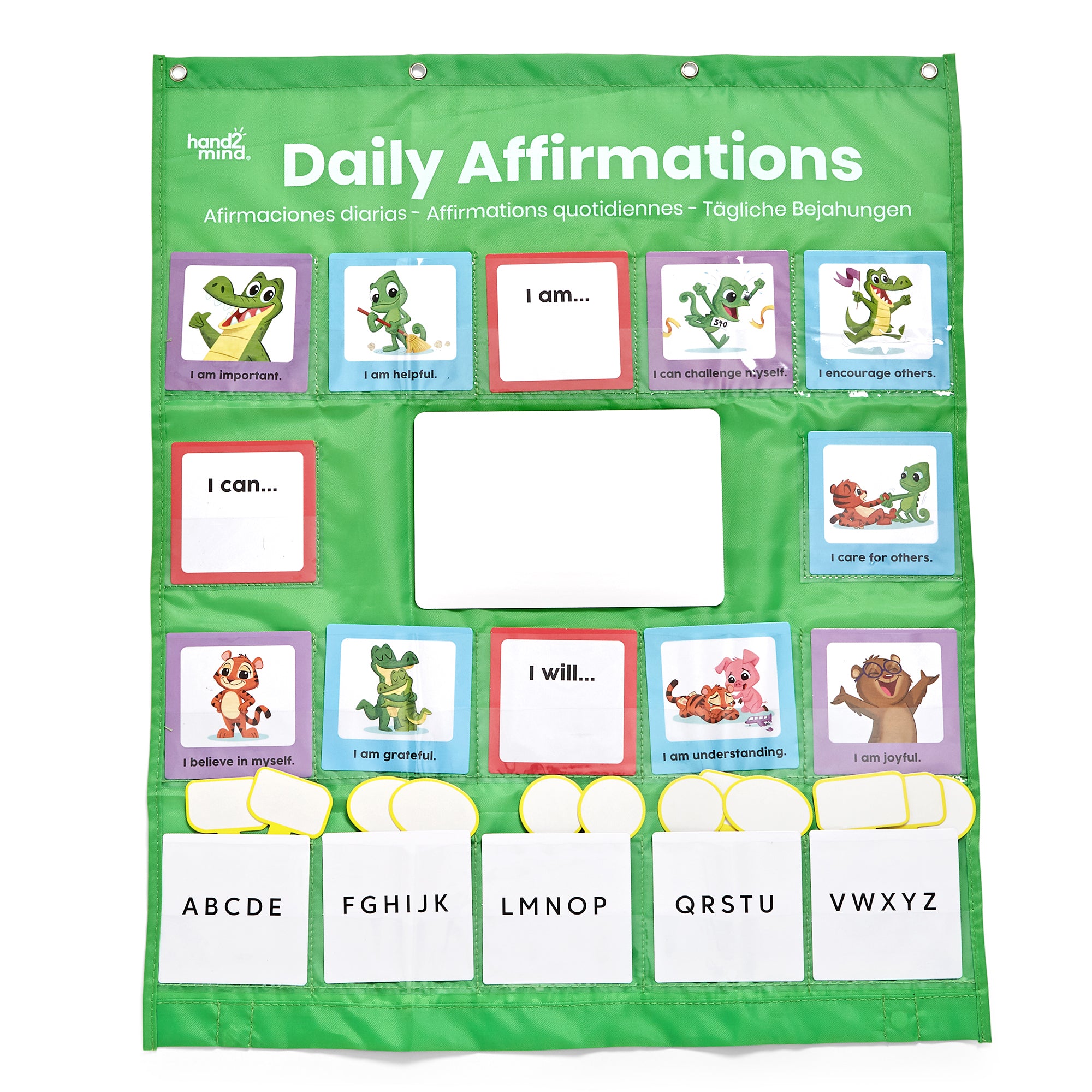 Daily Affirmations Pocket Chart - A1 School Supplies