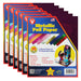 Metallic Foil Paper Sheets, 8.5" x 10", Assorted Colors, 20 Per Pack, 6 Packs - A1 School Supplies