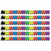 Train Die-Cut Border, 12 Strips/36 Feet Per Pack, 6 Packs - A1 School Supplies