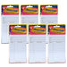 Bright Library Cards, White, 50 Per Pack, 6 Packs - A1 School Supplies