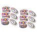 Bucket O’ Beads, Striped Straw, Asstd Sizes, 300 Per Pack, 6 Packs - A1 School Supplies