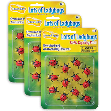 Lots Of Ladybugs, 12 Per Pack, 3 Packs - A1 School Supplies