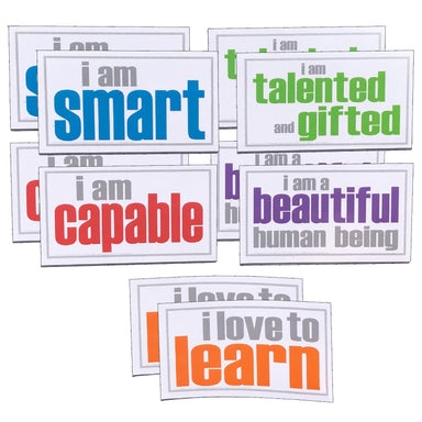 Self-Esteem Magnets, 5 Per Pack, 2 Packs - A1 School Supplies