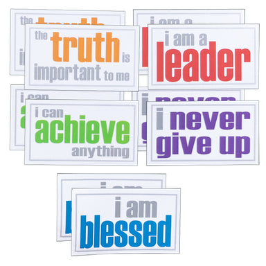 Encouragement Magnets, 5 Per Pack, 2 Packs - A1 School Supplies