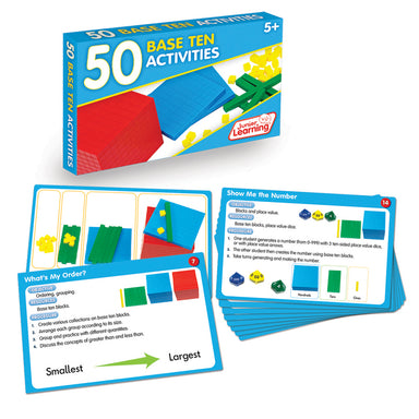 50 Base Ten Activities - A1 School Supplies