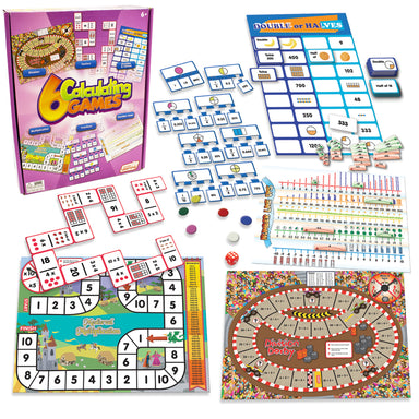 6 Calculating Games - A1 School Supplies