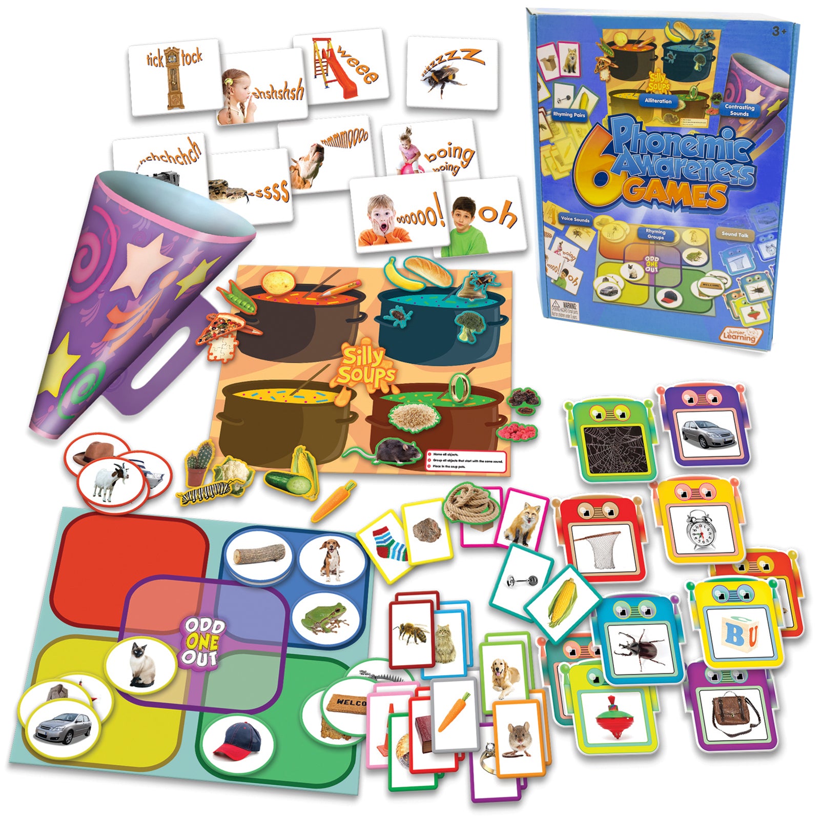 6 Phonemic Awareness Games - A1 School Supplies