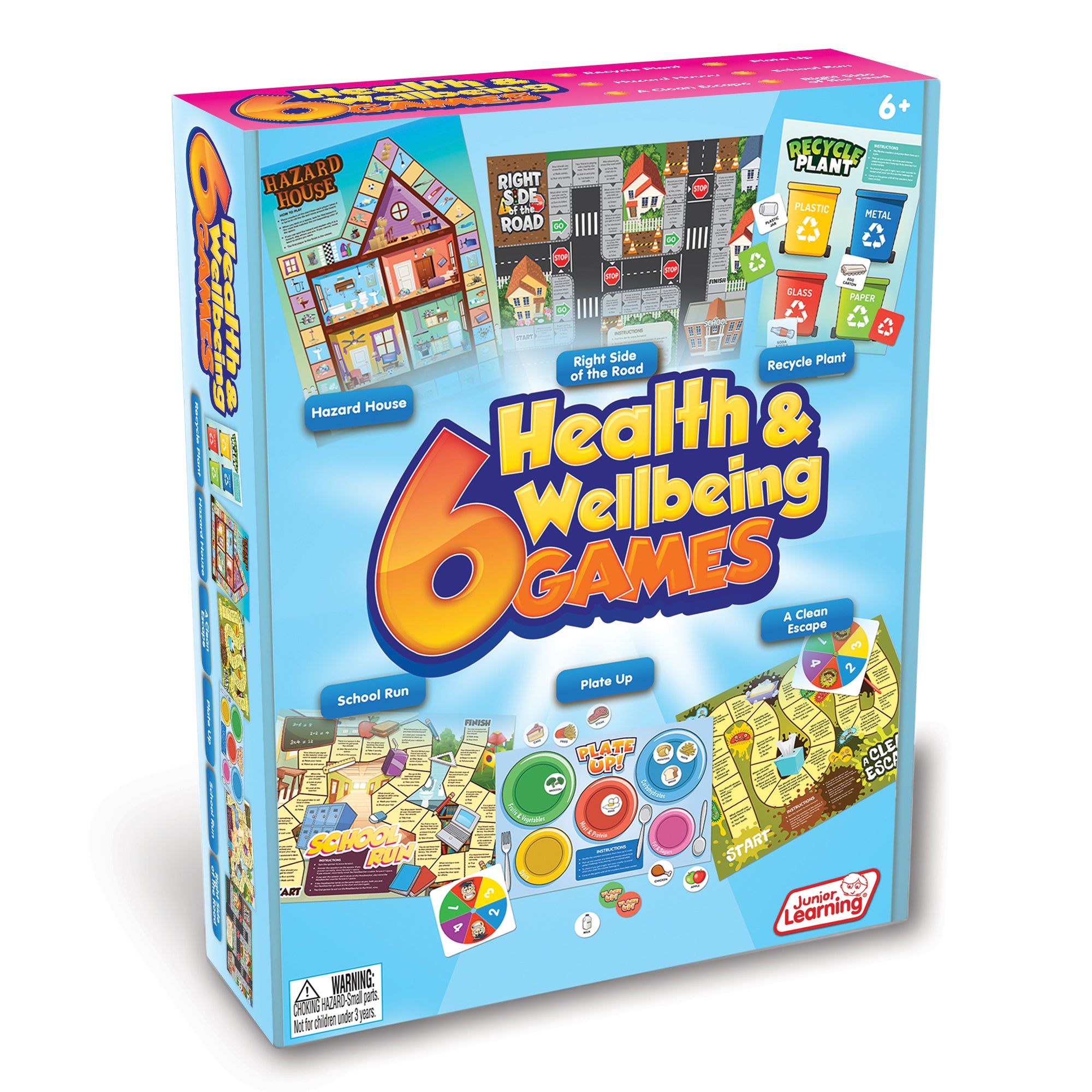 6 Health & Wellbeing Games - A1 School Supplies