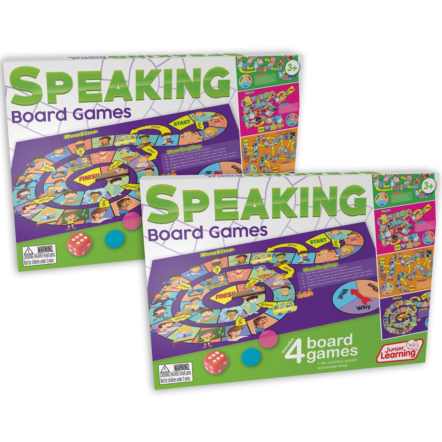 Speaking Board Games, Pack of 2 - A1 School Supplies