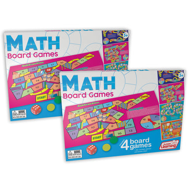 Math Board Games, Pack of 2 - A1 School Supplies