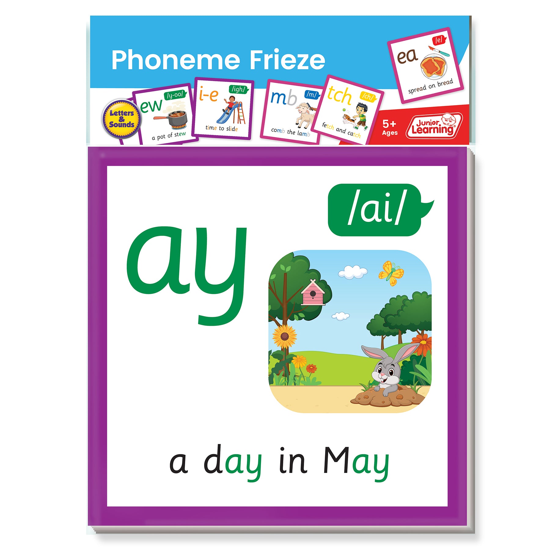 The Science of Reading Phoneme Frieze - A1 School Supplies