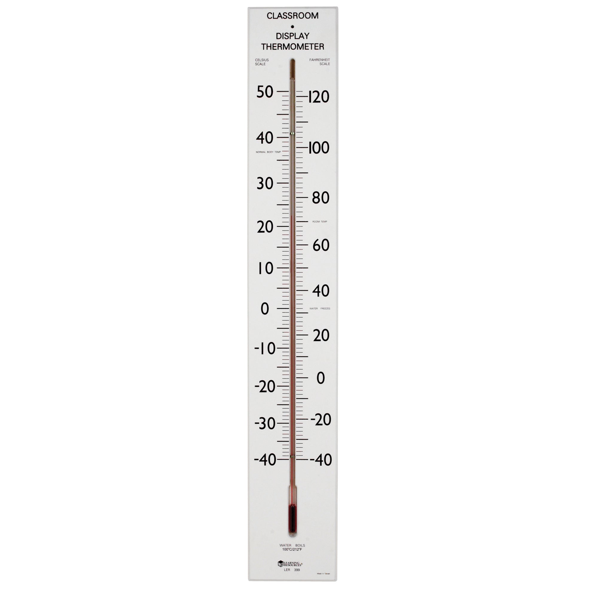 Giant Classroom Thermometer 30"H - A1 School Supplies