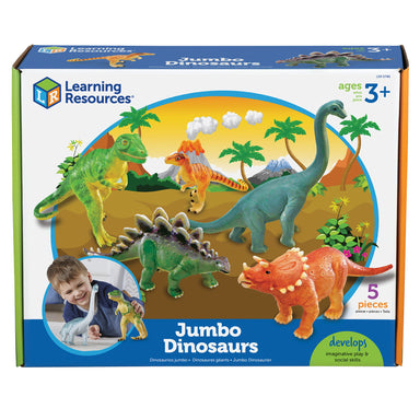 Jumbo Dinosaurs, Set of 5 - A1 School Supplies