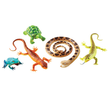 Jumbo Reptiles & Amphibians, Set of 5 - A1 School Supplies