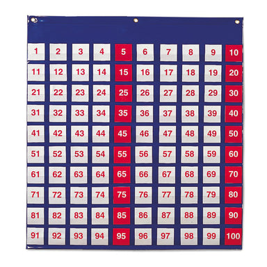 Hundreds Pocket Chart - A1 School Supplies