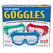 Colored Safety Goggles, 6 Per Pack - A1 School Supplies