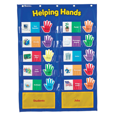 Helping Hands Pocket Chart - A1 School Supplies