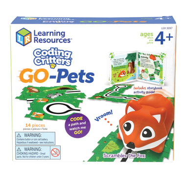 Coding Critters™ Go-Pets, Scrambles the Fox - A1 School Supplies