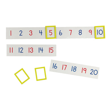 Magnetic Number Line, 1-100 - A1 School Supplies