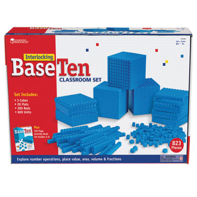 Interlocking Base Ten: Class Set - A1 School Supplies