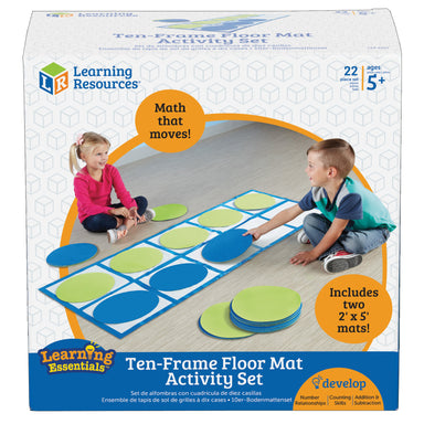 Ten-Frame Floor Mat Set Activity Set - A1 School Supplies