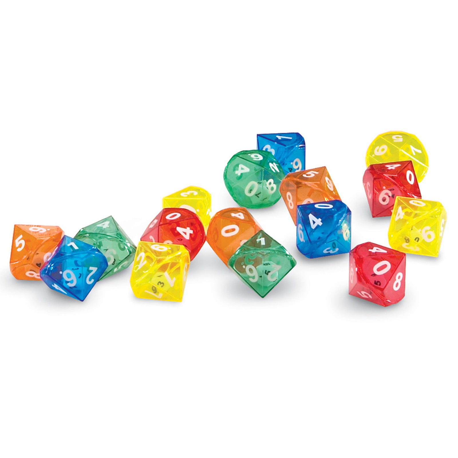 10-Sided Dice in Dice, Pack of 72 - A1 School Supplies