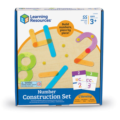 Number Construction Maths Activity Set - A1 School Supplies