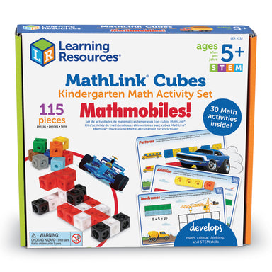 Mathlink® Cubes Kindergarten Math Activity Set: Mathmobiles! - A1 School Supplies