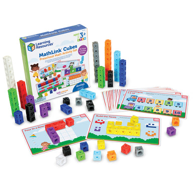 Mathlink® Cubes Preschool Math Activity Set - A1 School Supplies