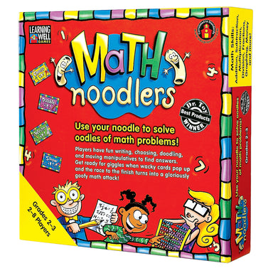 Math Noodlers Game, Grades 2-3 - A1 School Supplies