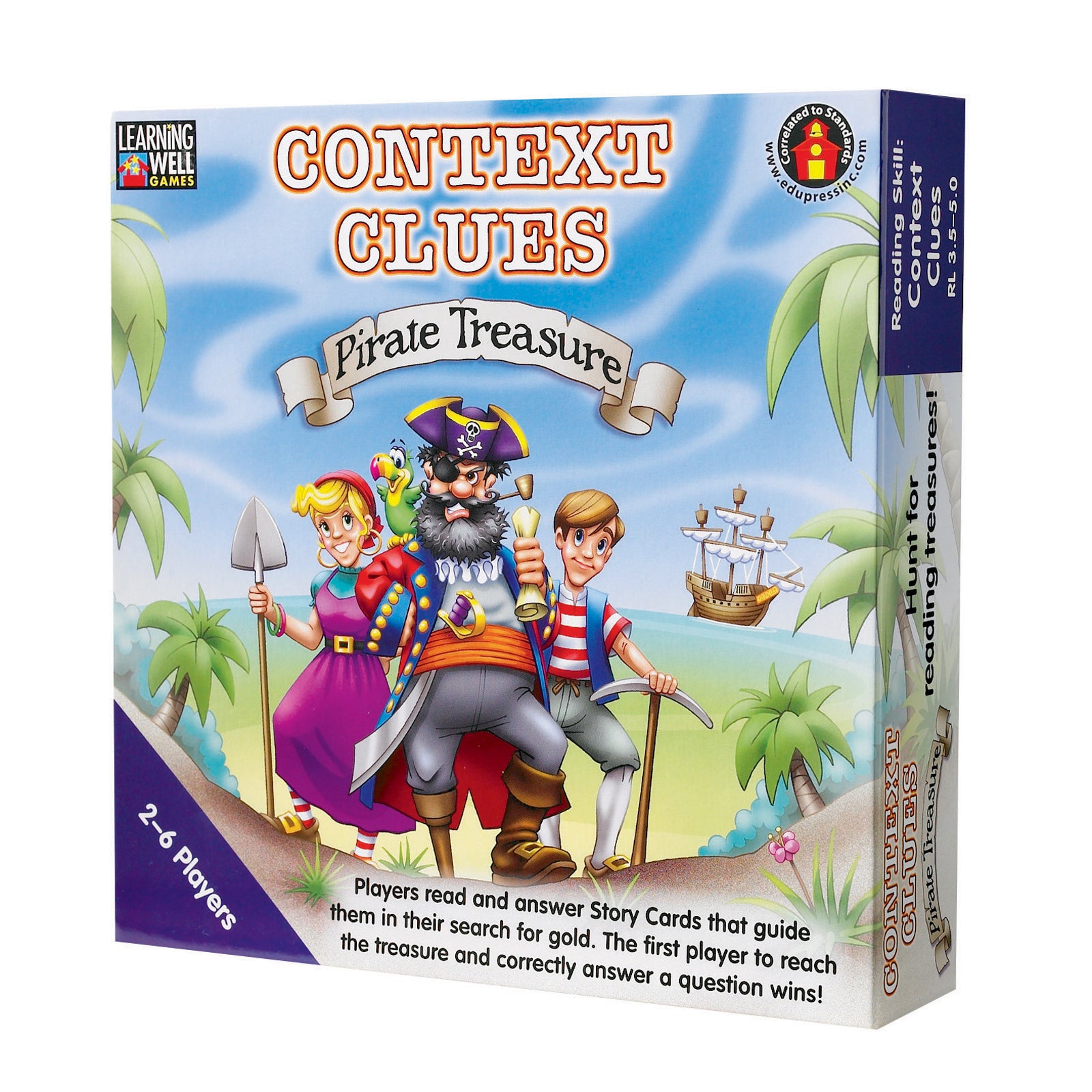 Context Clues Game Blue Level—Pirate Treasure Game - A1 School Supplies