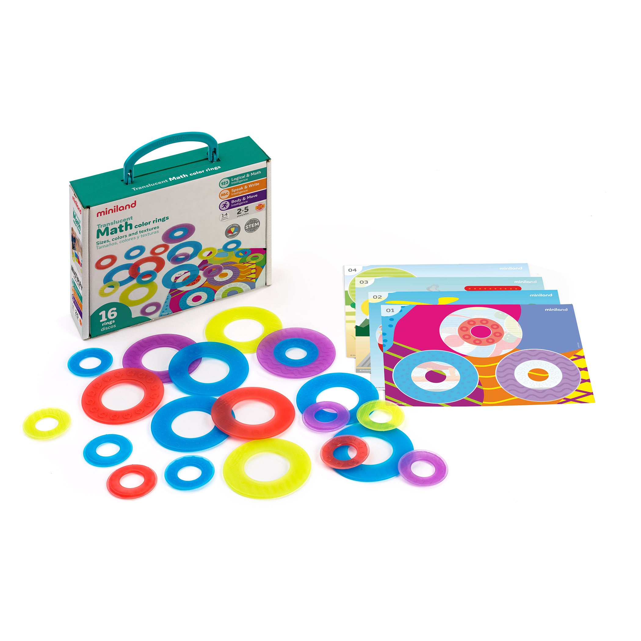 Translucent Math Color Rings - A1 School Supplies