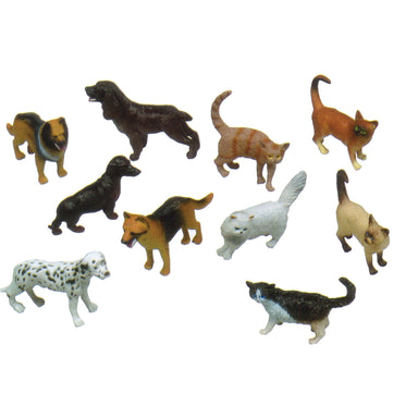 Pets Animal Playset, Set of 10 - A1 School Supplies