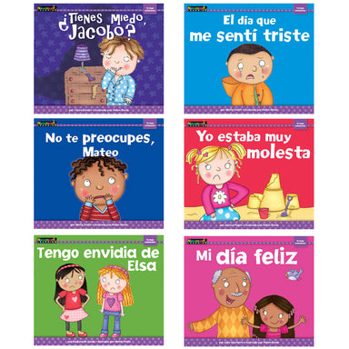 MySELF Readers: I Have Feelings, Small Book, Spanish, Set of 6 - A1 School Supplies