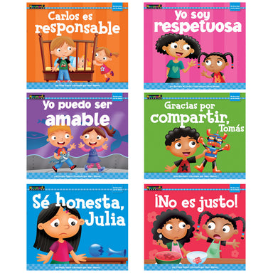 MySELF Readers: I Get Along with Others, Small Book, Spanish, Set of 6 - A1 School Supplies