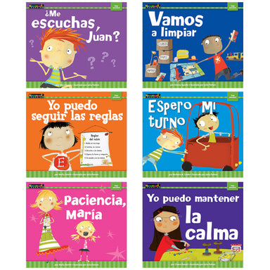 MySELF Readers: I Am in Control of Myself, Small Book, Spanish, Set of 6 - A1 School Supplies