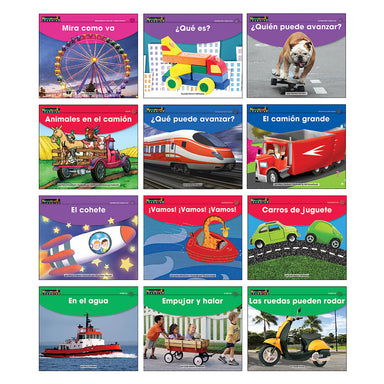 Early Rising Readers Transportation Theme Set, Spanish - A1 School Supplies