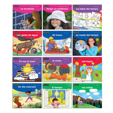 Early Rising Readers Weather Theme Set, Spanish - A1 School Supplies