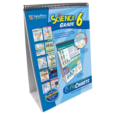 Science Skills Curriculum Mastery® Flip Chart, Grade 6 - A1 School Supplies