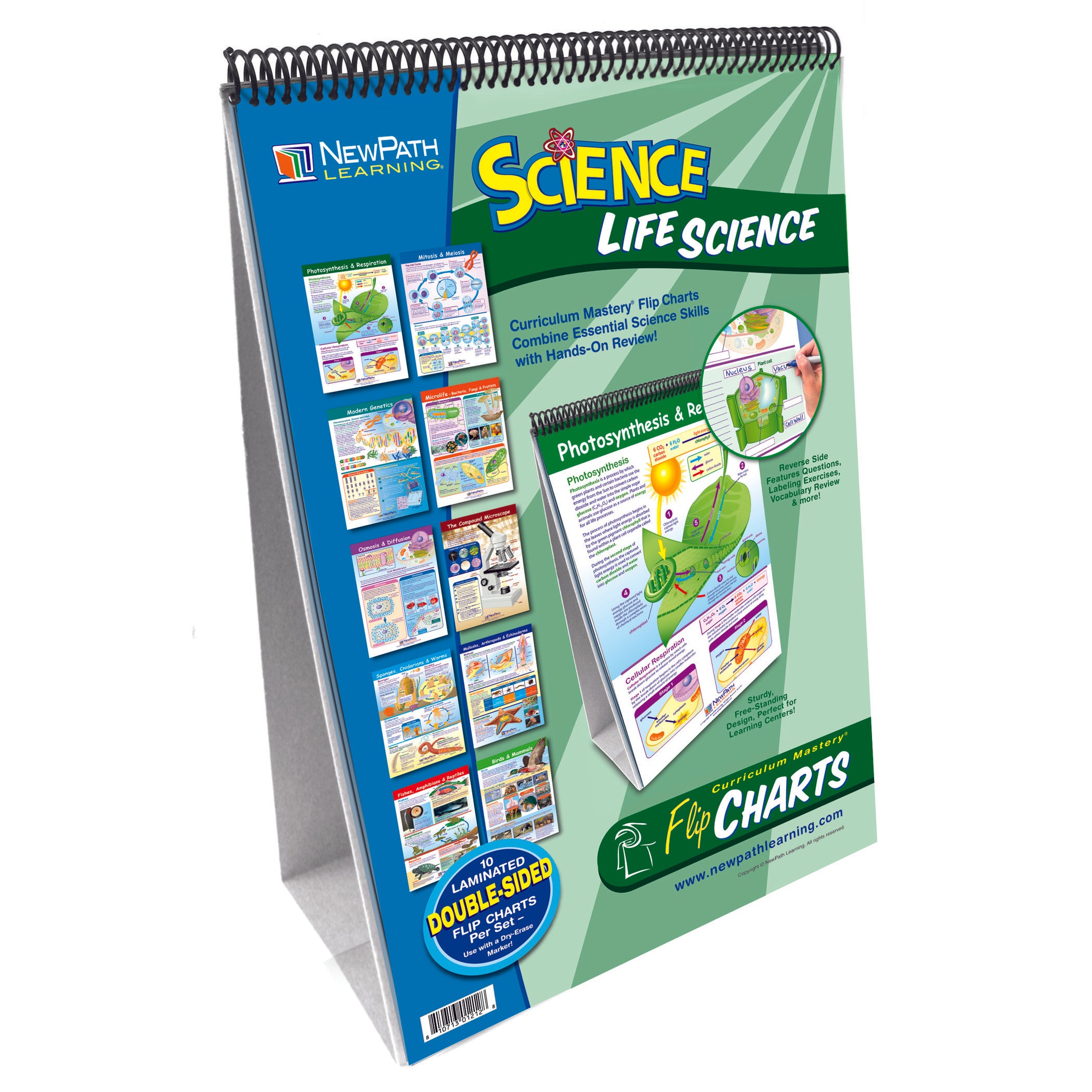 Life Science Curriculum Mastery® Flip Chart - A1 School Supplies