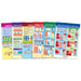 Math Bulletin Board Chart Set, Addition & Subtraction, Set of 6 - A1 School Supplies