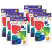 Watercolor Hearts Accents, 48 Per Pack, 6 Packs - A1 School Supplies