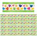 All Around the Board Trimmer, Watercolor Hearts, 43 Feet Per Pack, 6 Packs - A1 School Supplies