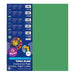 Construction Paper, Holiday Green, 12" x 18", 50 Sheets Per Pack, 5 Packs - A1 School Supplies