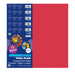 Construction Paper, Holiday Red, 12" x 18", 50 Sheets Per Pack, 5 Packs - A1 School Supplies